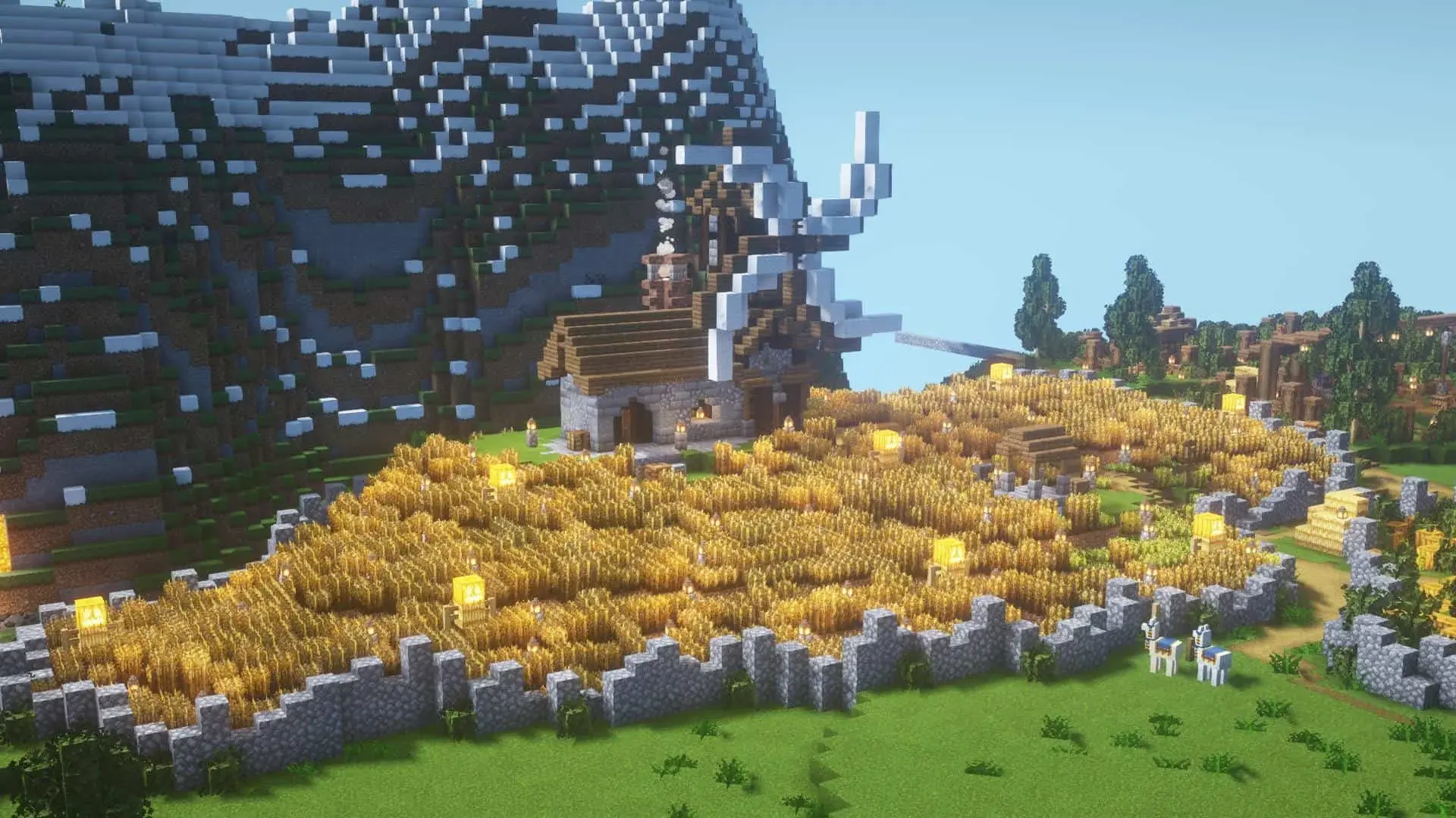 Пшеничная, свекольная, морковная и картофельная фермы в Minecraft - изображение
