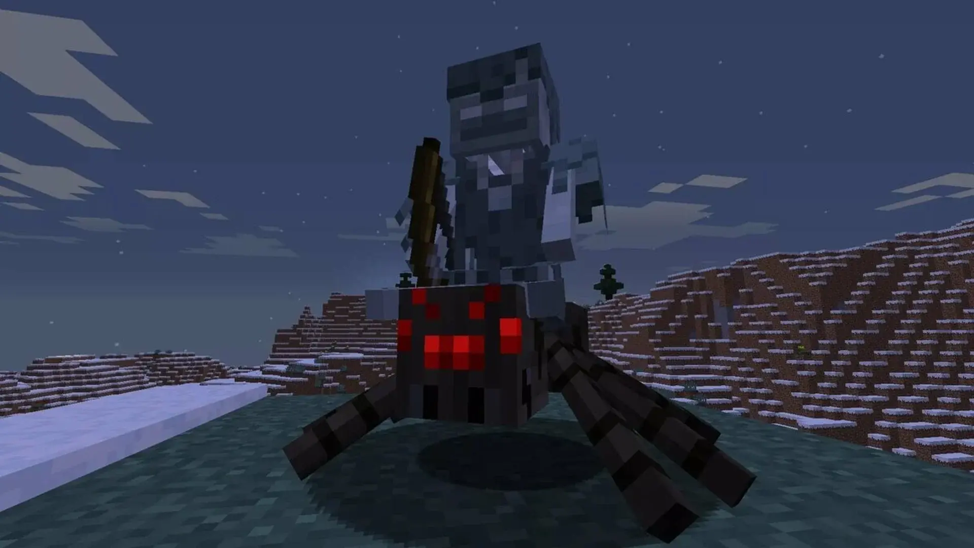Скелет в Minecraft: характеристики, виды и тактика боя - изображение