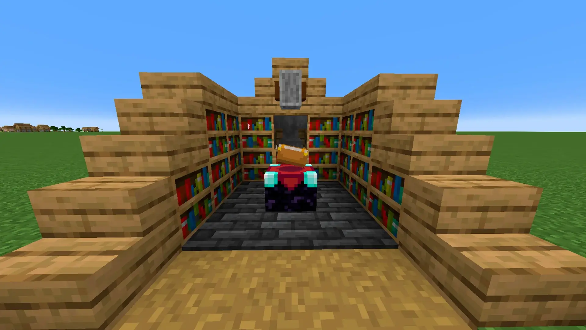 Как в Minecraft командами зачаровать броню и оружие на максимум - изображение