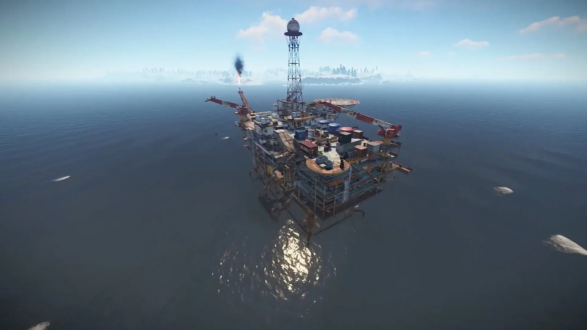 Rust. Как использовать камеры нефтевышки и зачем они нужны - изображение