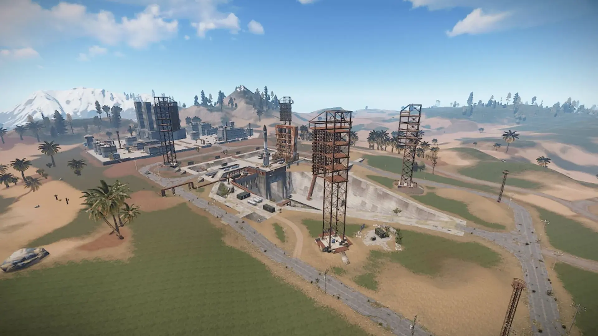 Rust. Как лутать Космодром - изображение
