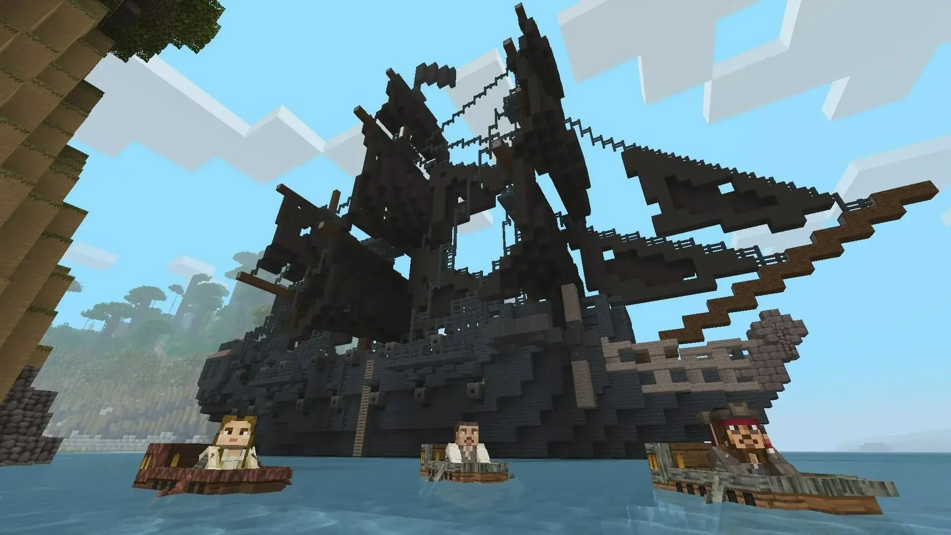Корабли в Minecraft: лучшие моды и постройки - изображение