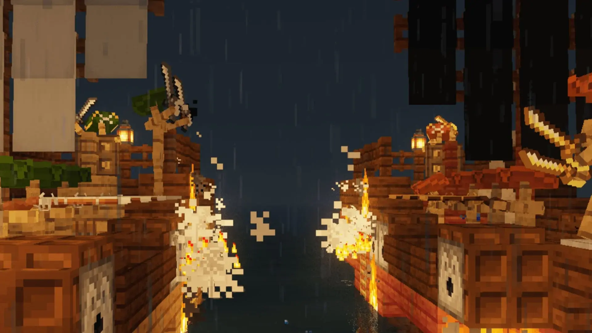 Корабли в Minecraft: лучшие моды и постройки - изображение
