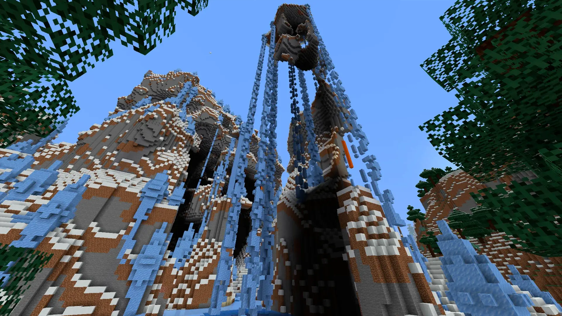 Как добыть и использовать лёд в Minecraft - изображение
