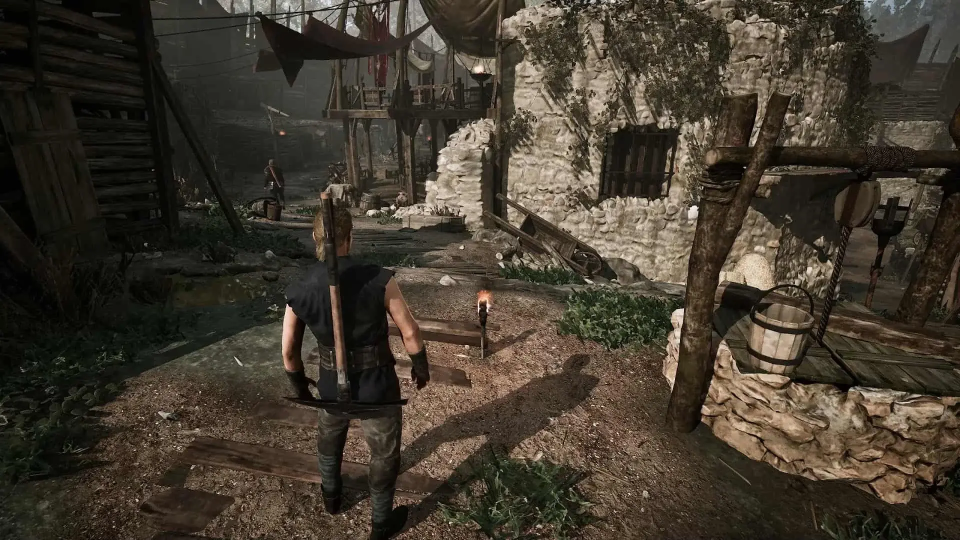 Gothic 1 Remake. Как убрать факел в инвентарь - изображение