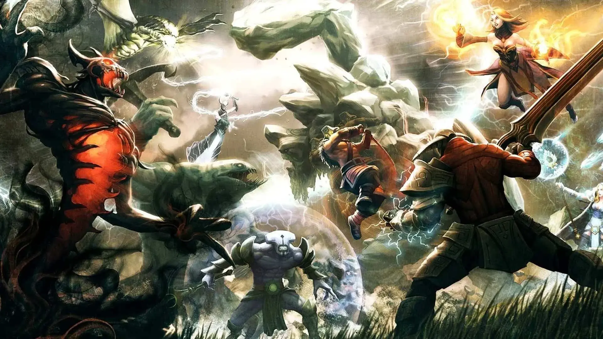 Игры, похожие на Dota 2 - изображение