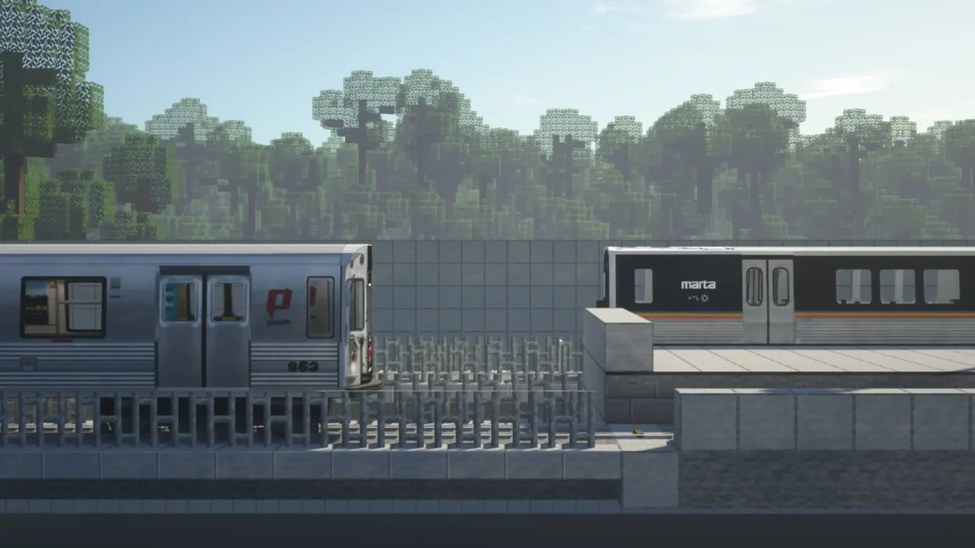 Лучшие моды на поезда и железную дорогу в Minecraft - изображение