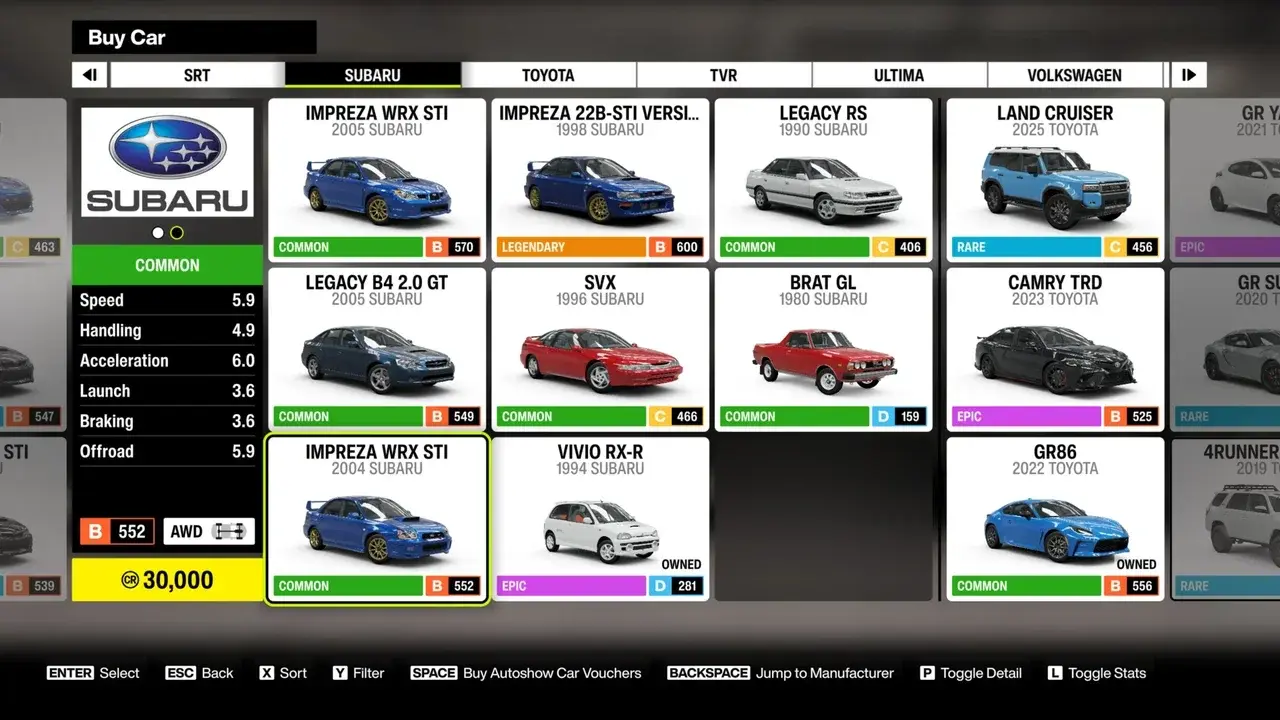 Forza Horizon 6. Лучшая машина для ралли - изображение