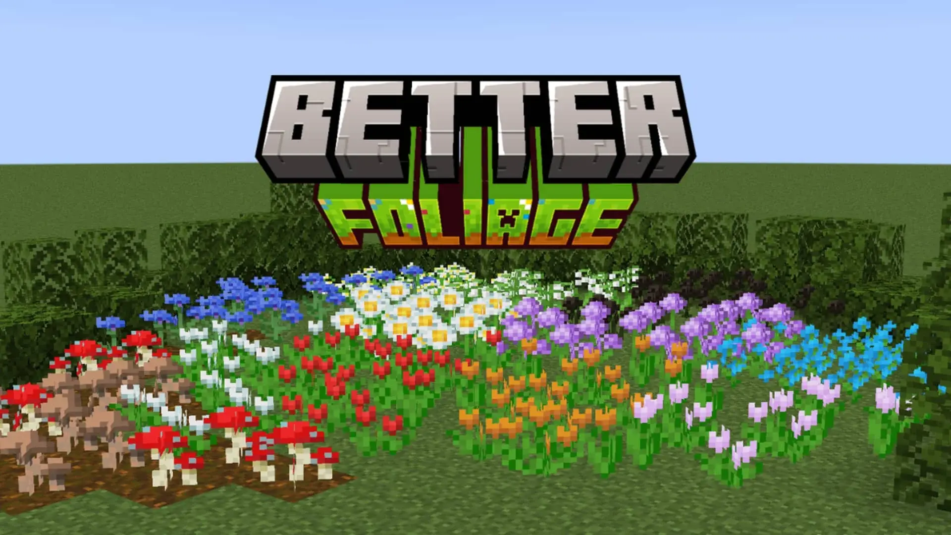 Minecraft. Лучшие моды на траву и растительность - изображение