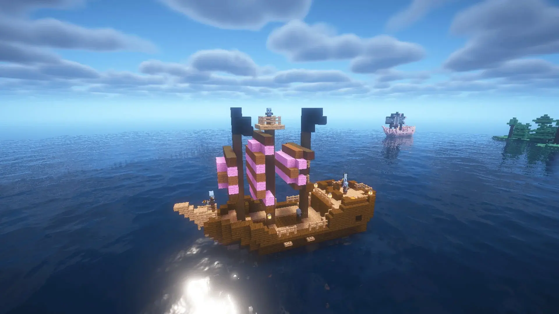 Корабли в Minecraft: лучшие моды и постройки - изображение