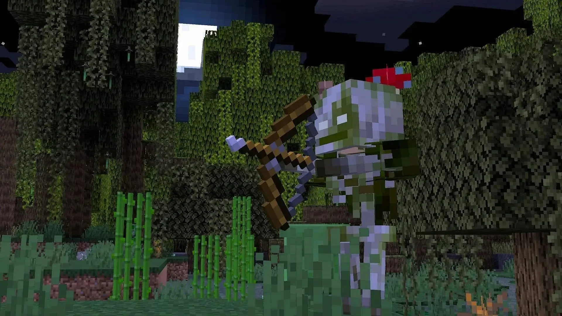 Скелет в Minecraft: характеристики, виды и тактика боя - изображение