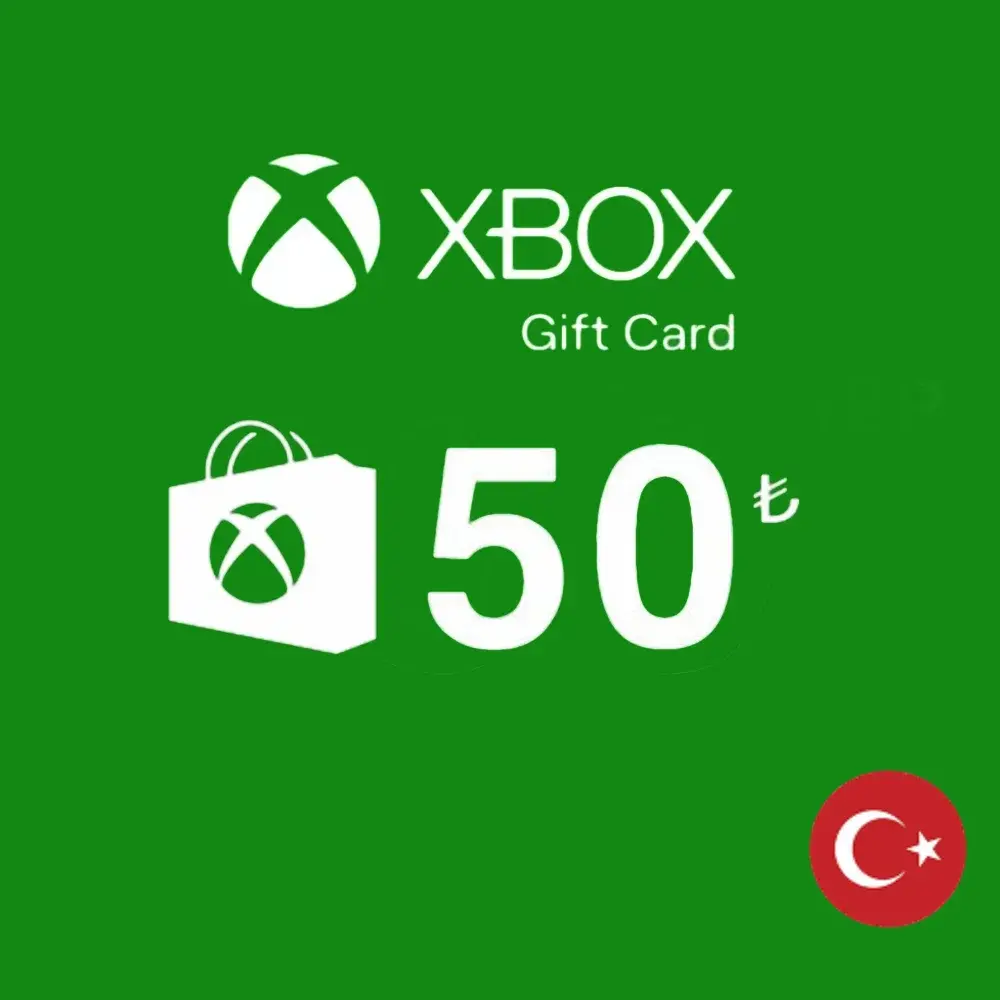 Купить Карта оплаты XBOX 50 TRY (Турция) - изображение