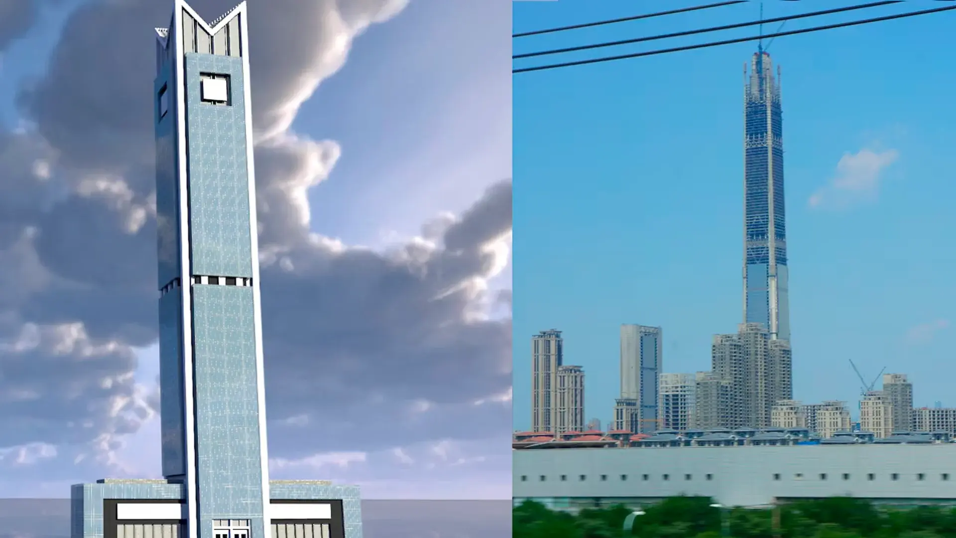 Как построить небоскрёб в Minecraft - изображение