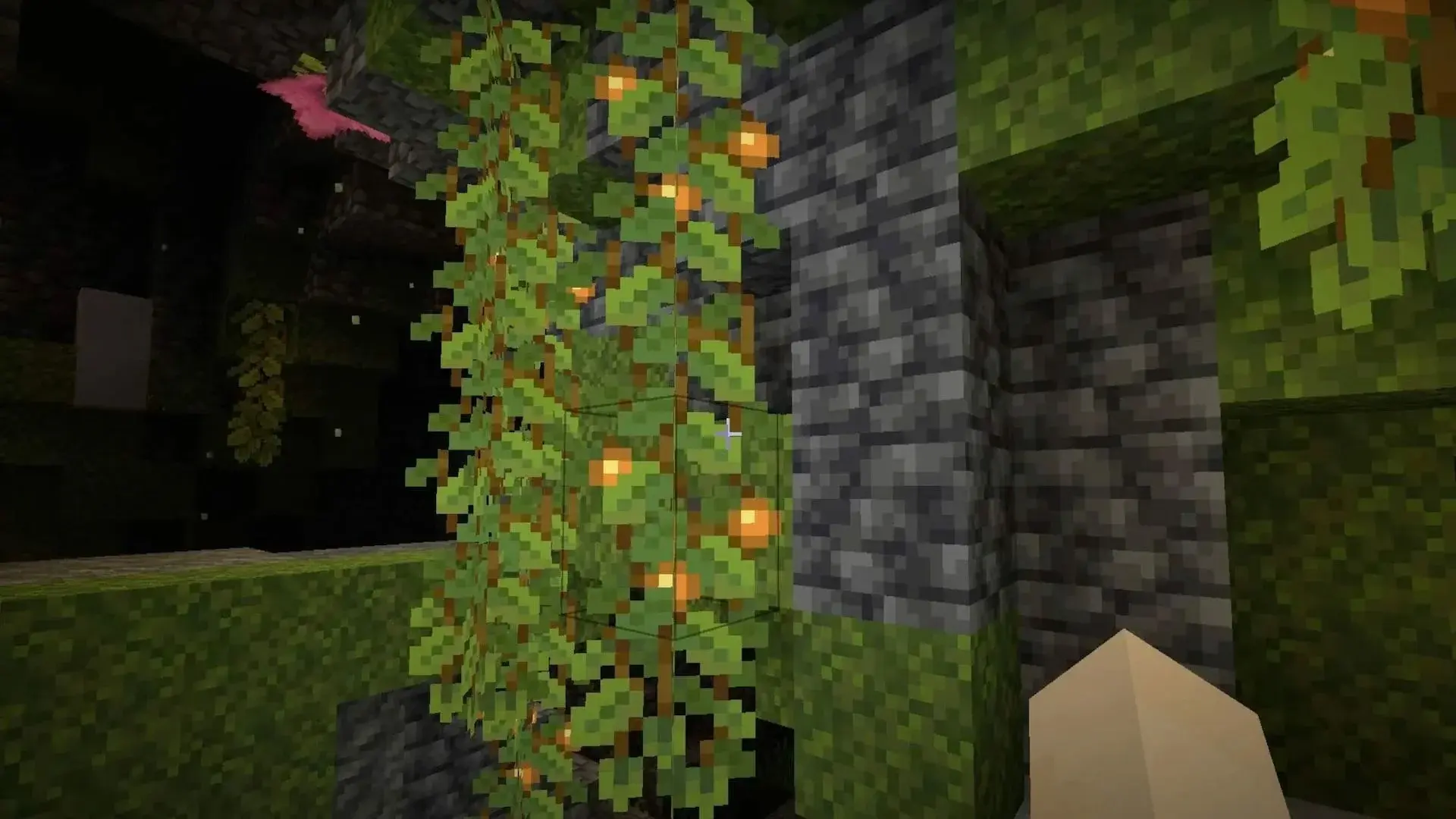 Пышные пещеры в Minecraft - изображение