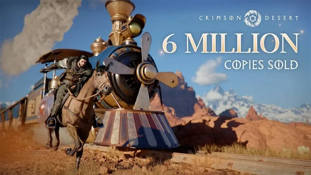 Продажи Crimson Desert превысили 6 миллионов копий - изображение