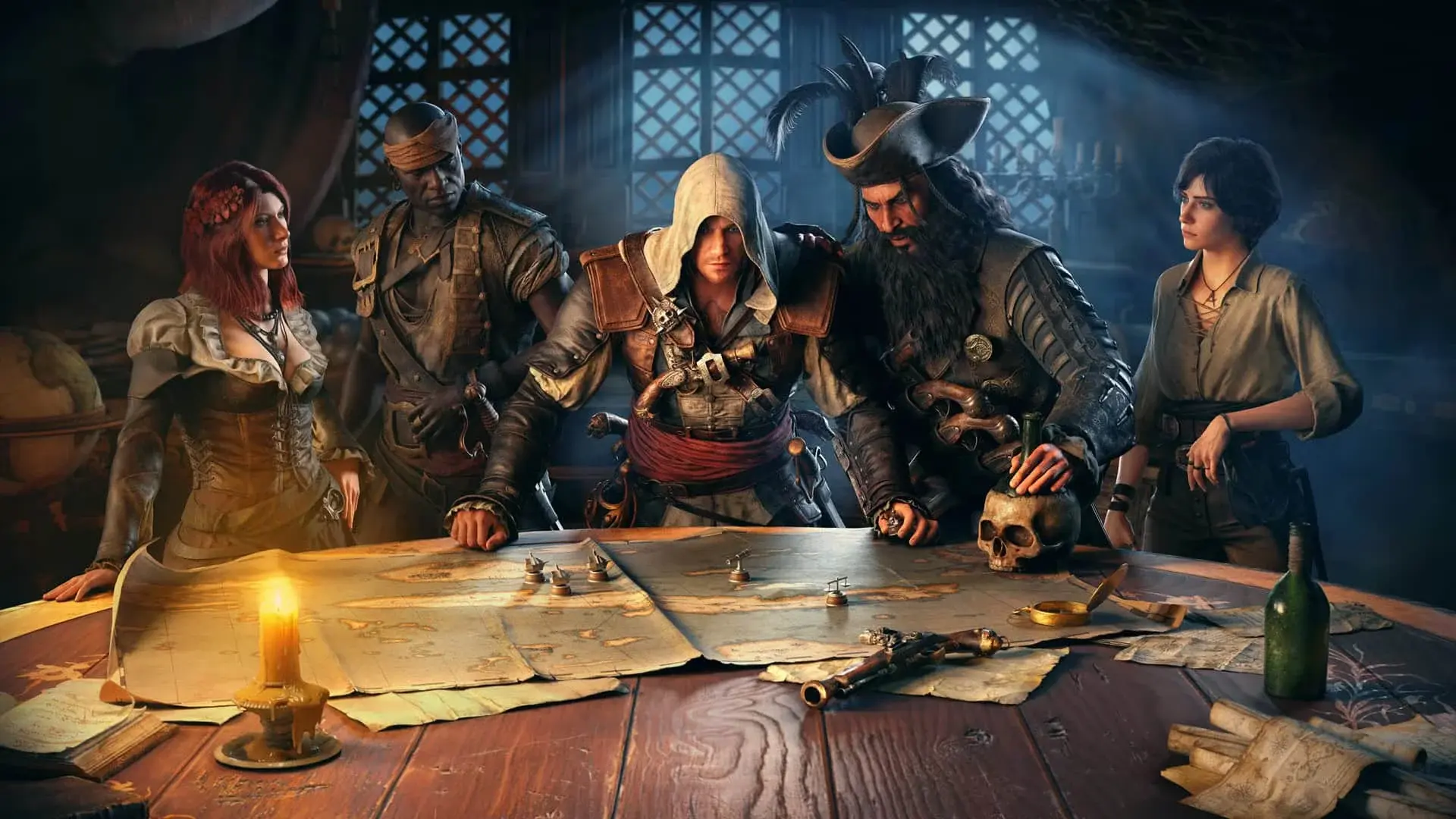 Assassin's Creed Black Flag Resynced. Как прокачать убежище - изображение