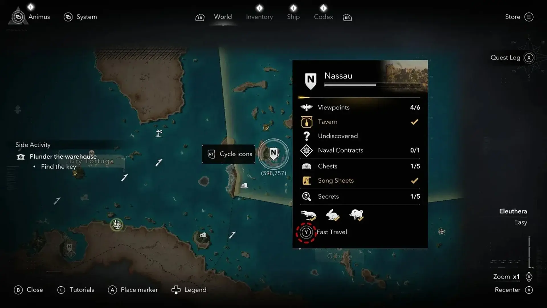 Assassin's Creed Black Flag Resynced. Быстрое перемещение - изображение