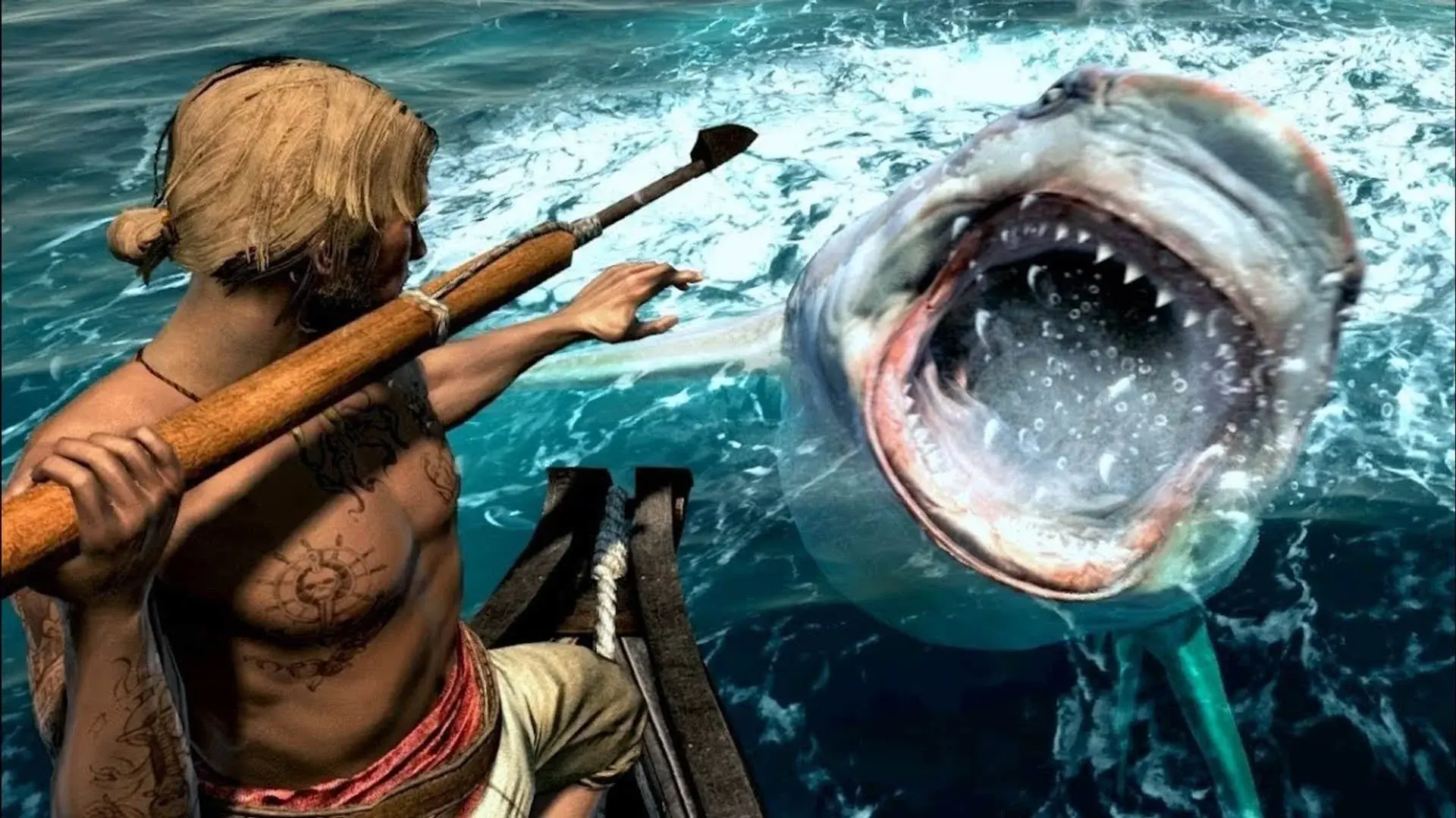 Assassin's Creed Black Flag Resynced. Всё про охоту с гарпуном - изображение