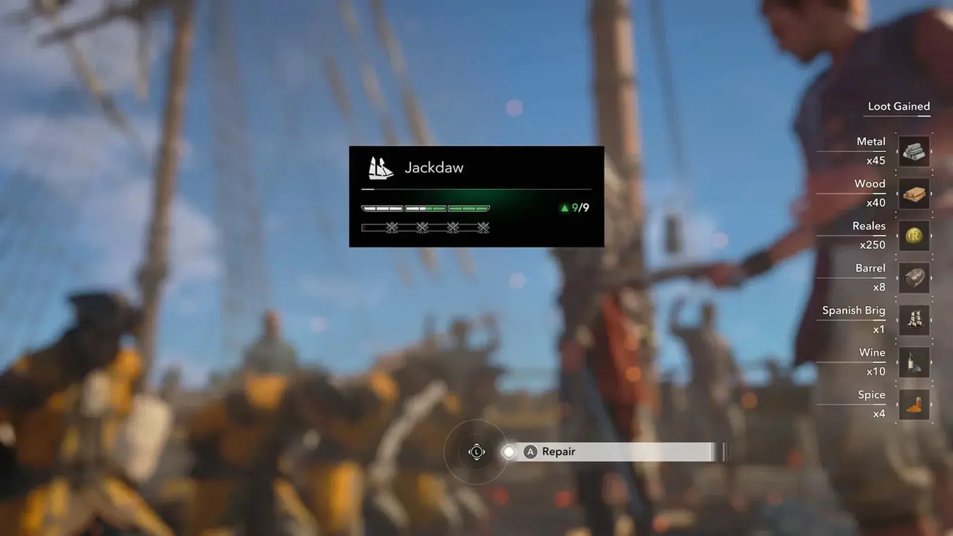 Assassin's Creed Black Flag Resynced. Как починить корабль - изображение