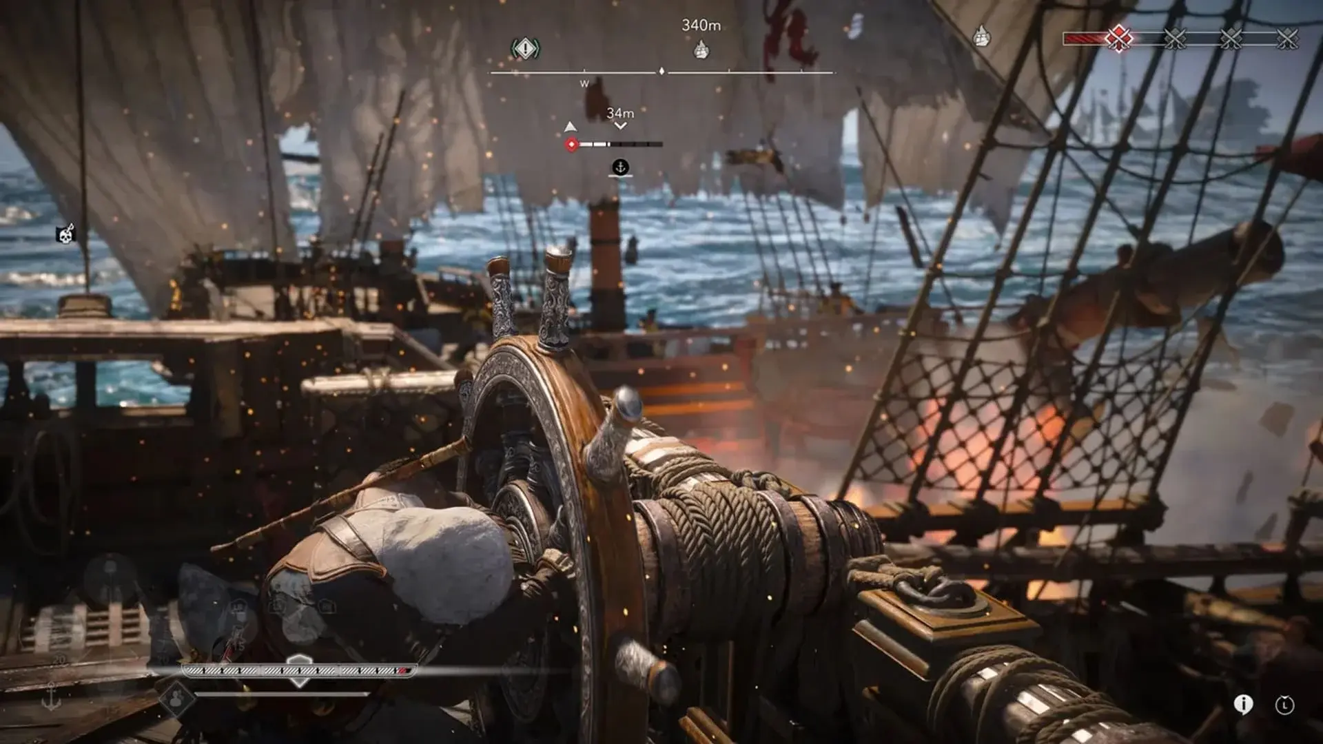 Assassin's Creed Black Flag Resynced. Тактика морского боя - изображение