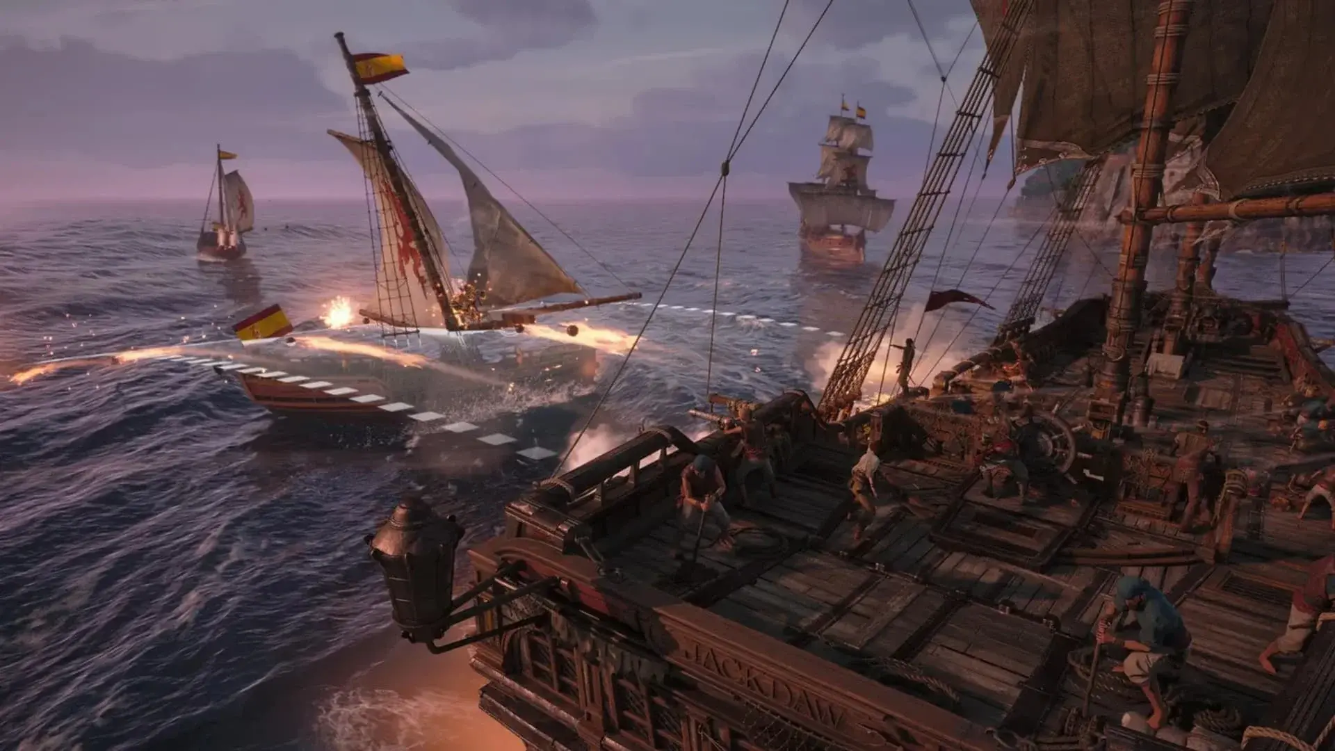 Assassin's Creed Black Flag Resynced. Тактика морского боя - изображение