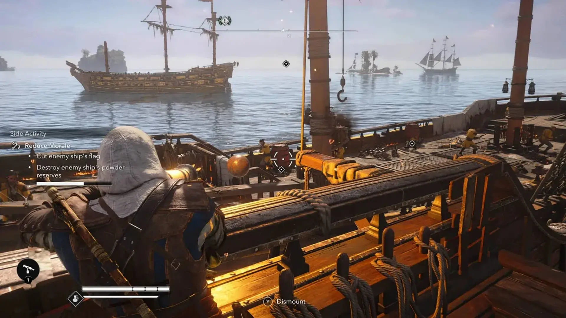 Assassin's Creed Black Flag Resynced. Тактика морского боя - изображение