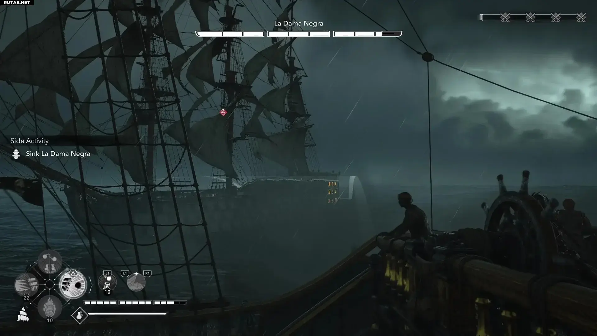 Assassin's Creed Black Flag Resynced. Тактика морского боя - изображение