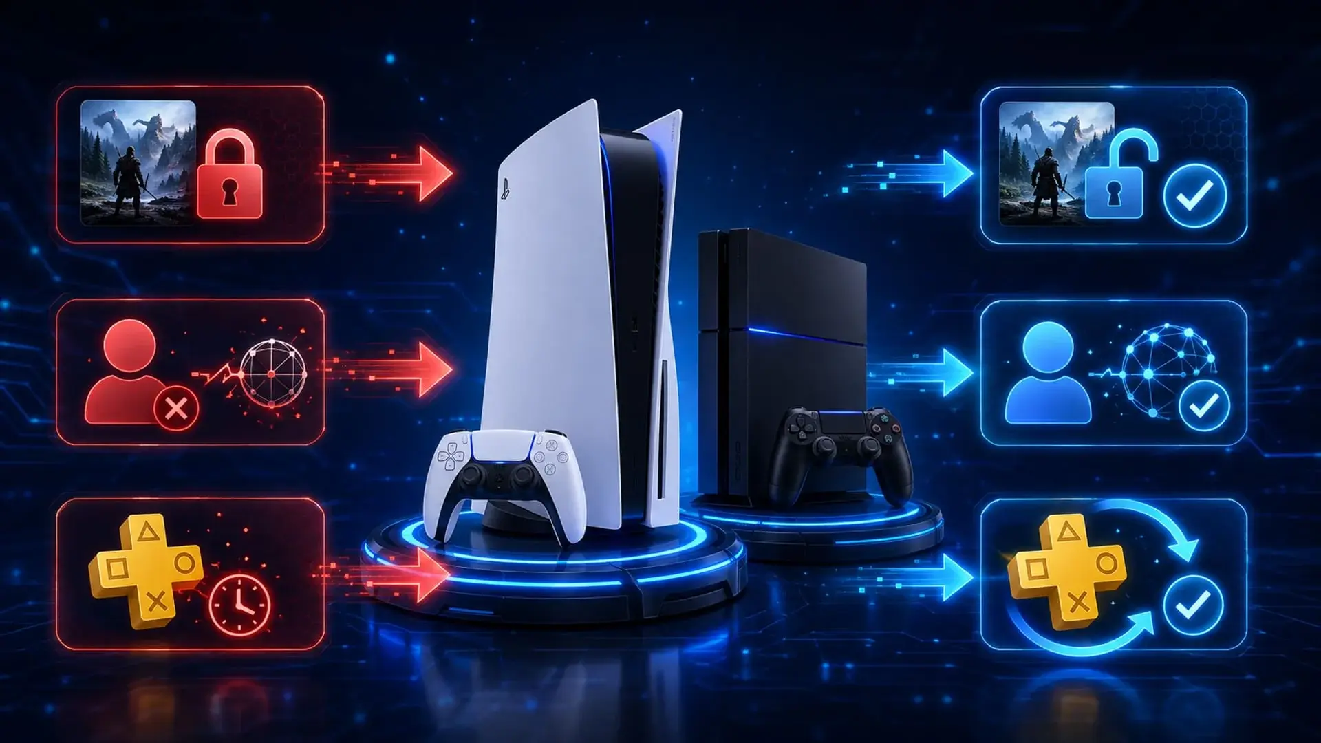 Как поделиться играми и PS Plus на PS5 и PS4 - изображение