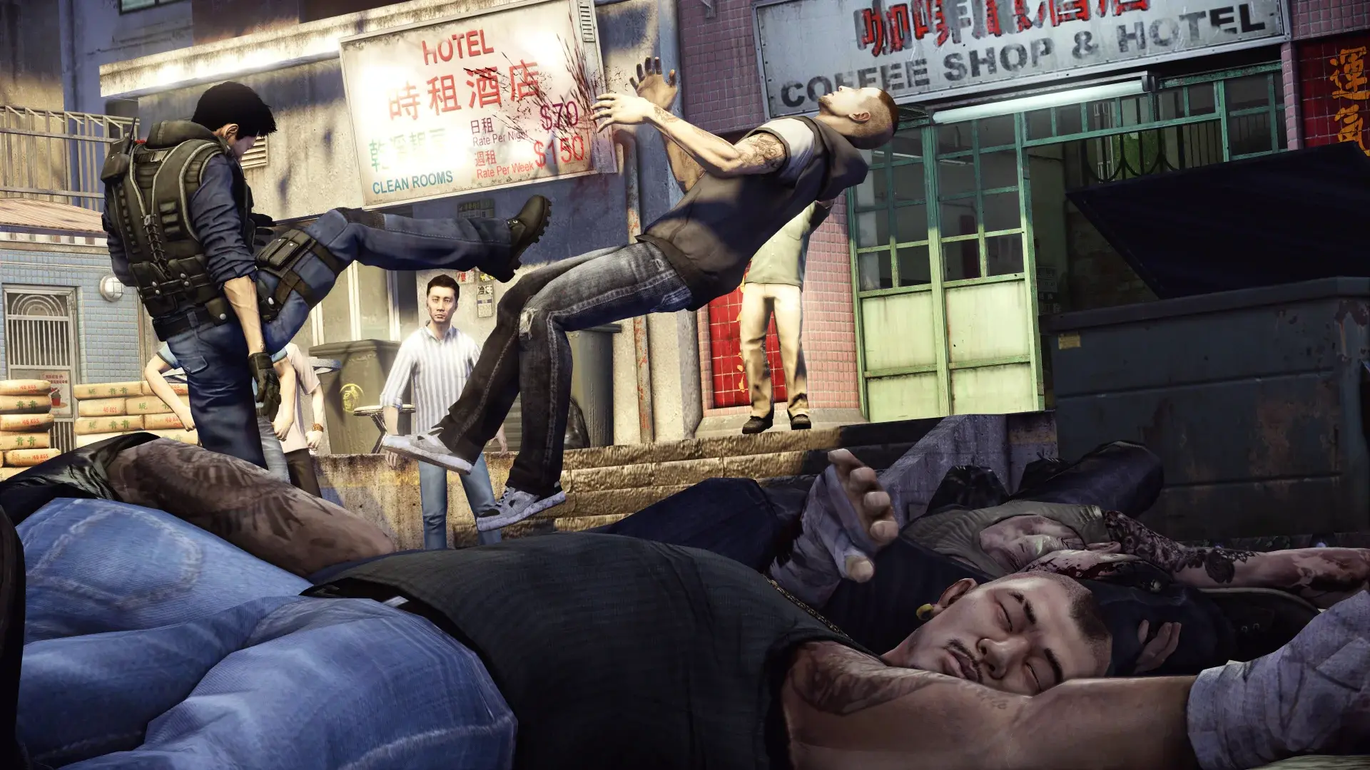 В сеть слили прототип Sleeping Dogs с вырезанными механиками и заданиями - изображение