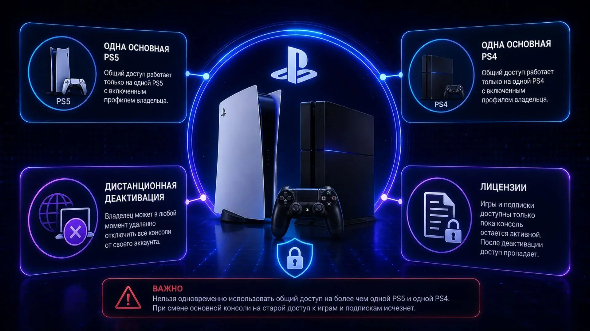 Как поделиться играми и PS Plus на PS5 и PS4 - изображение
