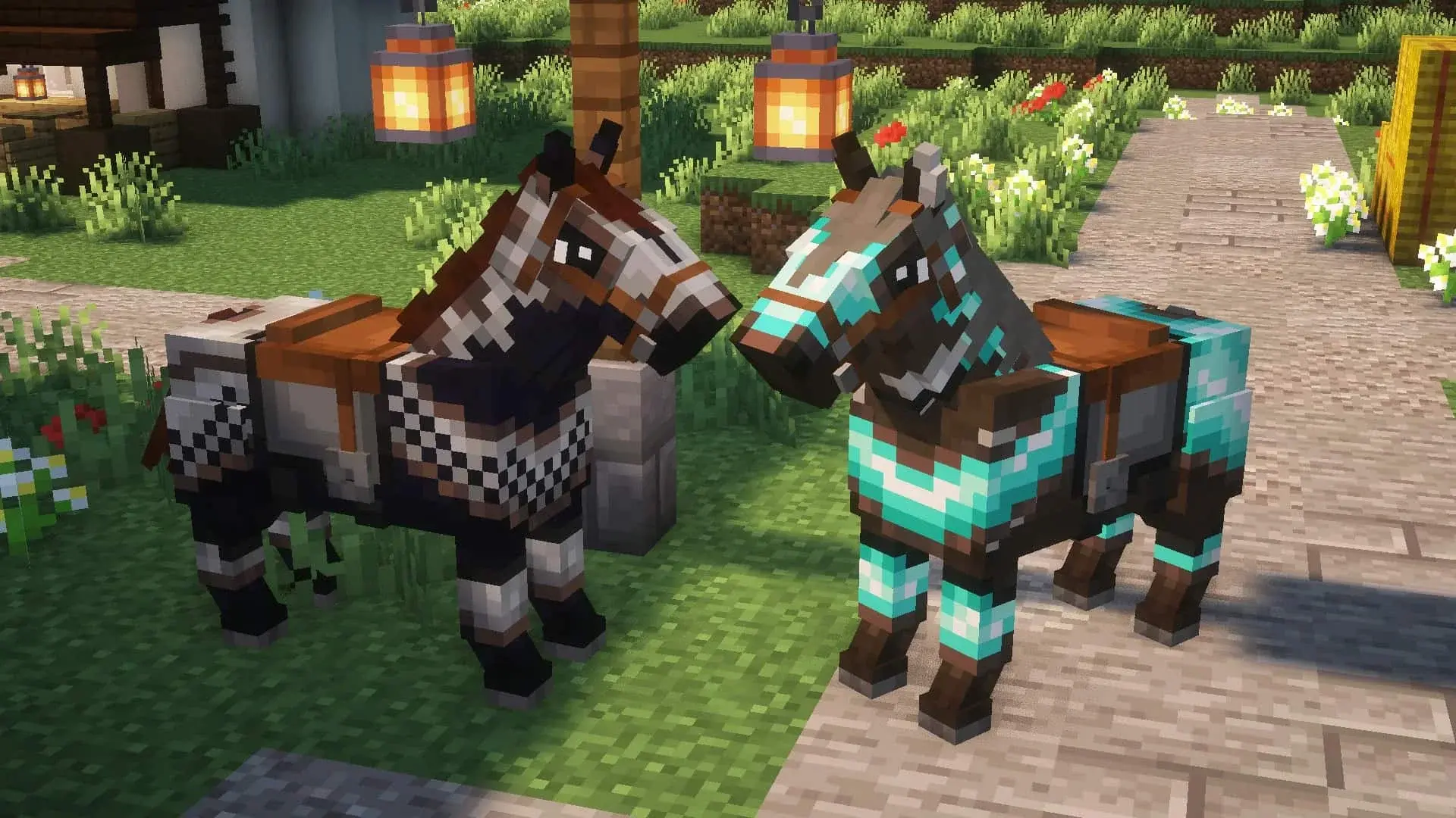 Minecraft. Как приручить лошадь: гайд по седлу и управлению на ПК - изображение