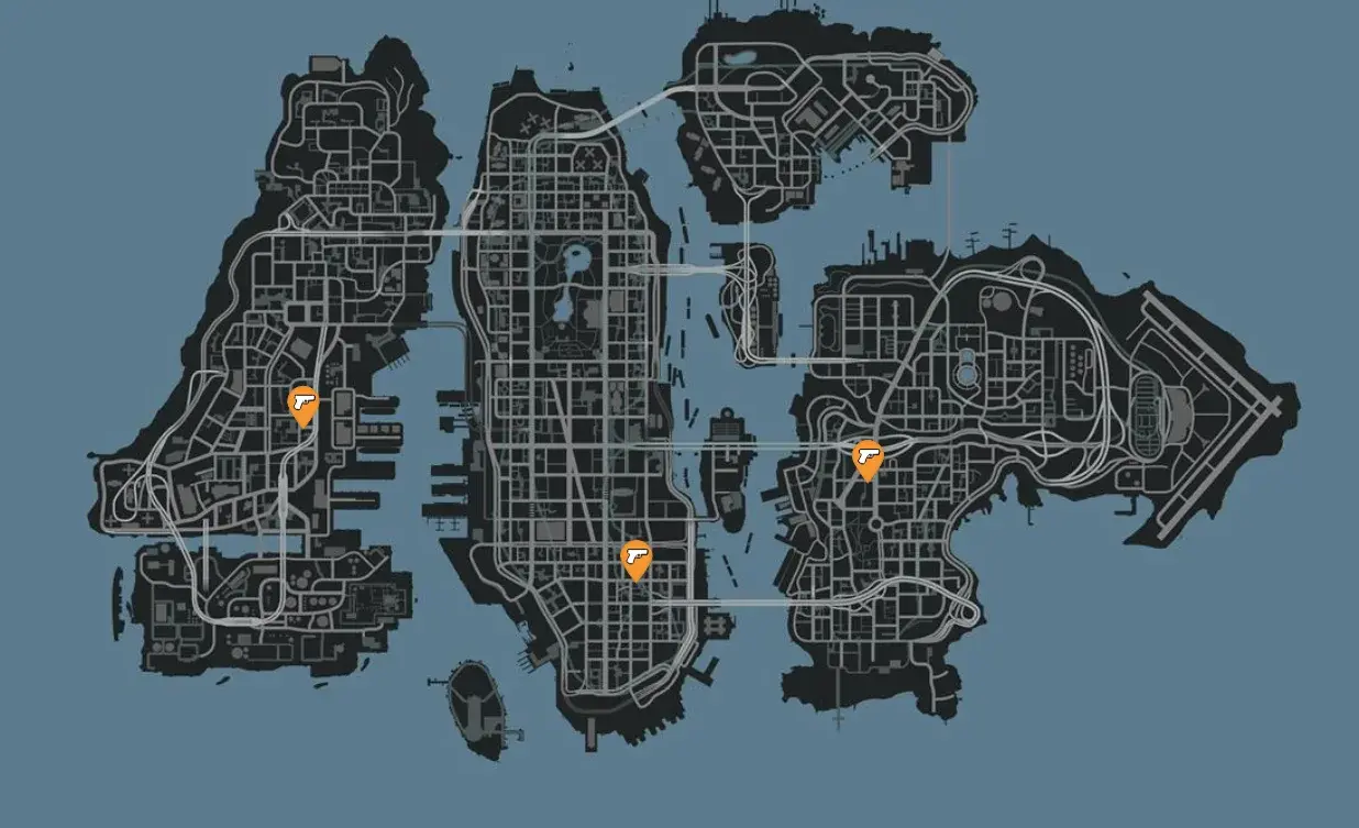 Всё оружие GTA IV: полный список, характеристики и где найти - изображение