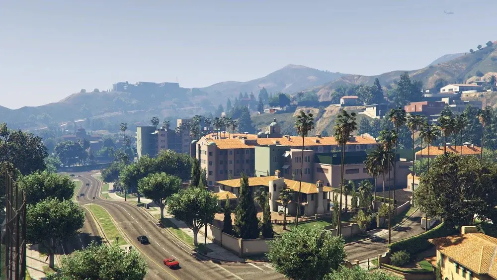 Карта GTA 5: районы Лос-Сантоса, гора Чилиад и острова - изображение