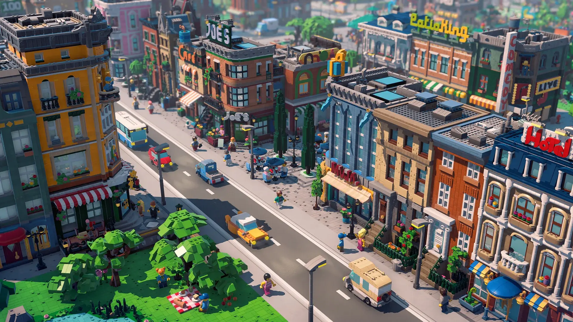Разрабы LEGO Skylines хотели дать игрокам строить дома кубик за кубиком - изображение