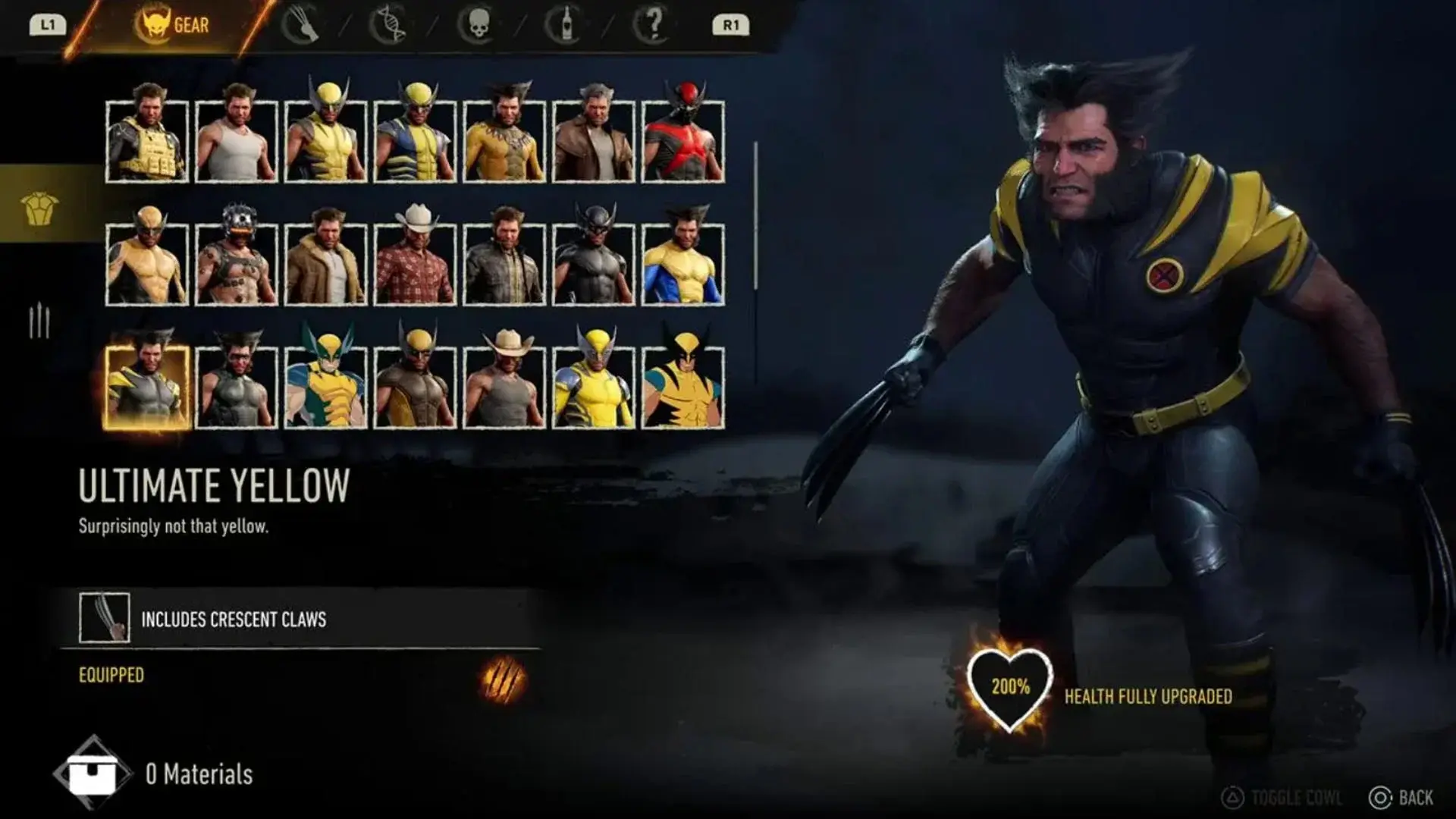 Marvel's Wolverine. Все костюмы и когти Росомахи - изображение