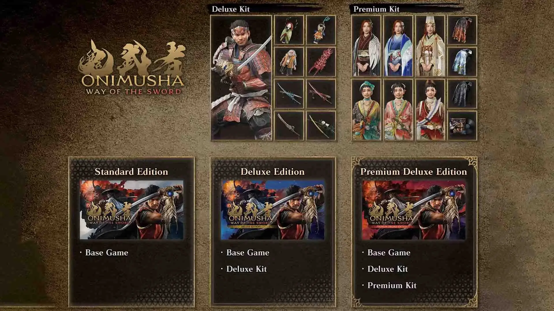 Onimusha: Way of the Sword. Все издания и что входит в предзаказ - изображение