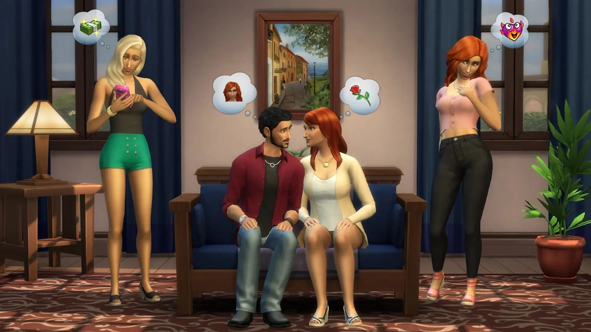 Измена в The Sims 4: ревность, последствия для брака и как помириться - изображение
