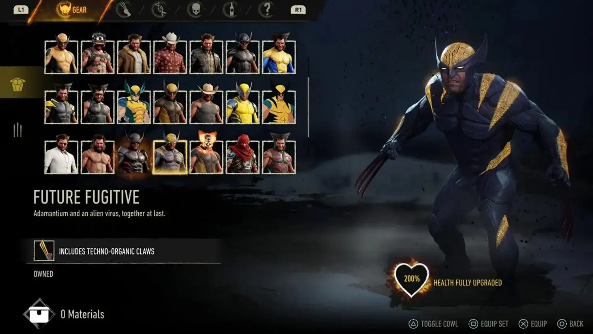 Marvel's Wolverine. Все костюмы и когти Росомахи - изображение