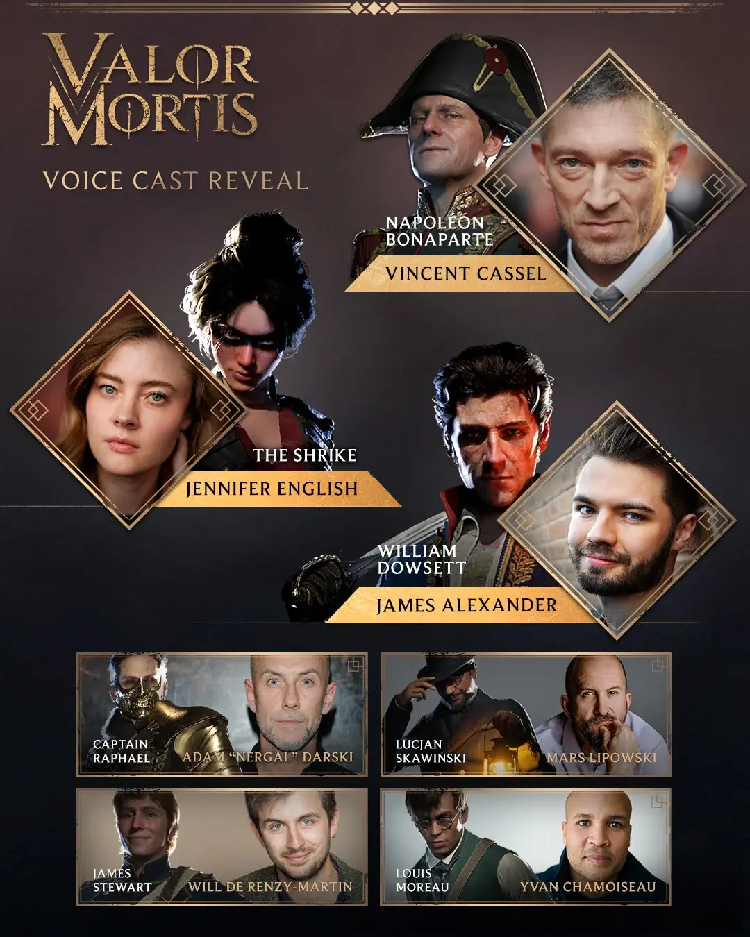 Valor Mortis озвучат Дженнифер Инглиш и польский рокер Nergal - изображение