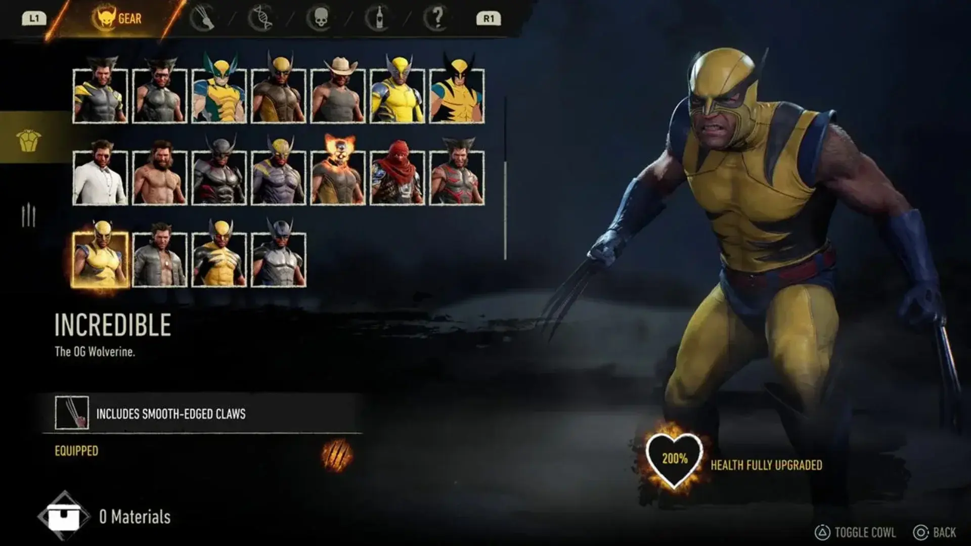 Marvel's Wolverine. Все костюмы и когти Росомахи - изображение