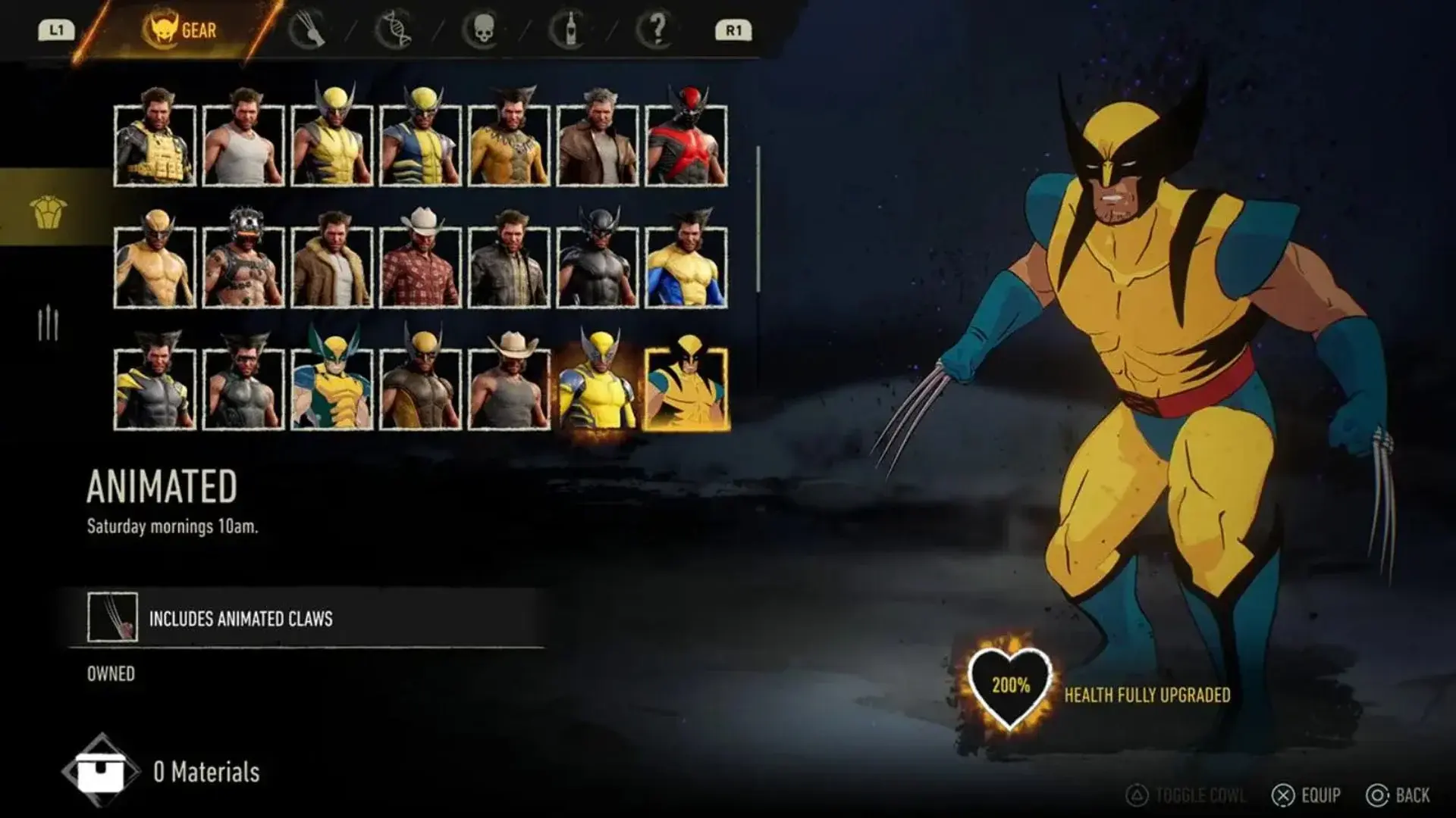 Marvel's Wolverine. Все костюмы и когти Росомахи - изображение