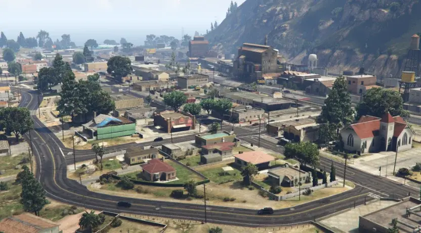 Карта GTA 5: районы Лос-Сантоса, гора Чилиад и острова - изображение
