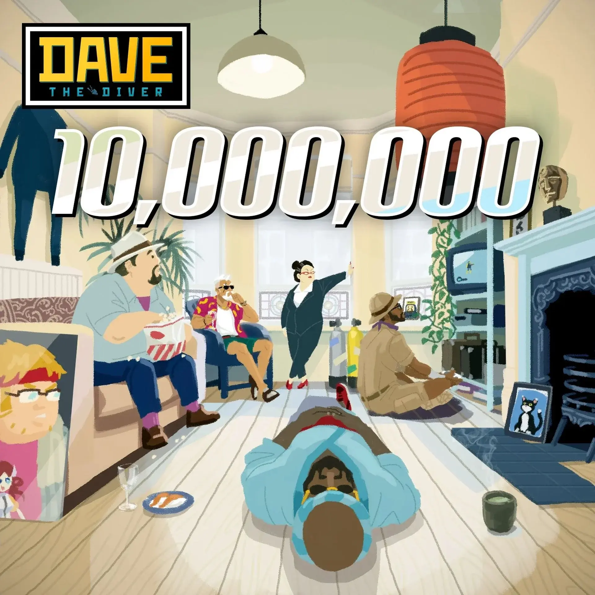 Продажи приключения Dave the Diver превысили 10 млн копий - изображение