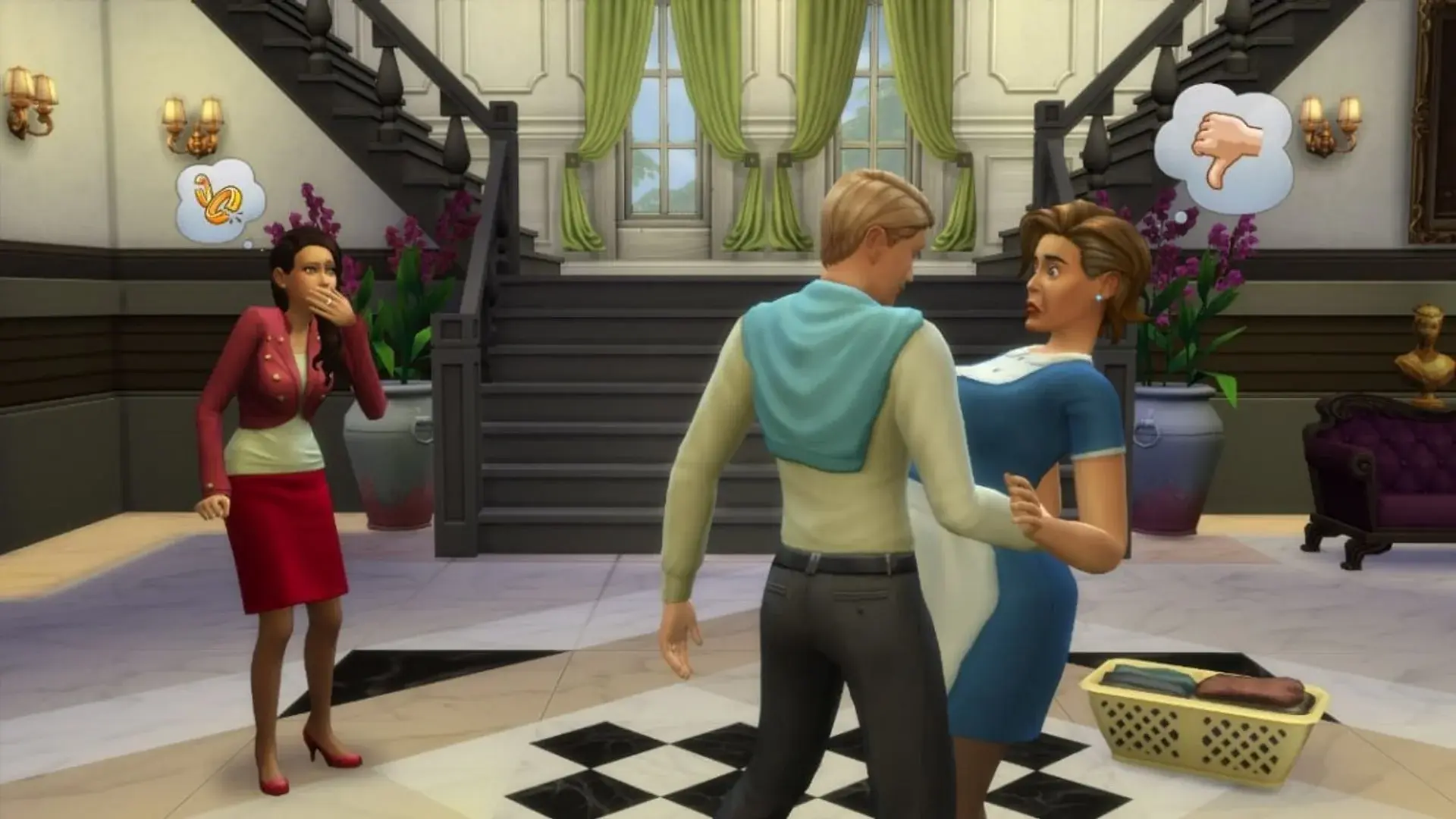 Измена в The Sims 4: ревность, последствия для брака и как помириться - изображение