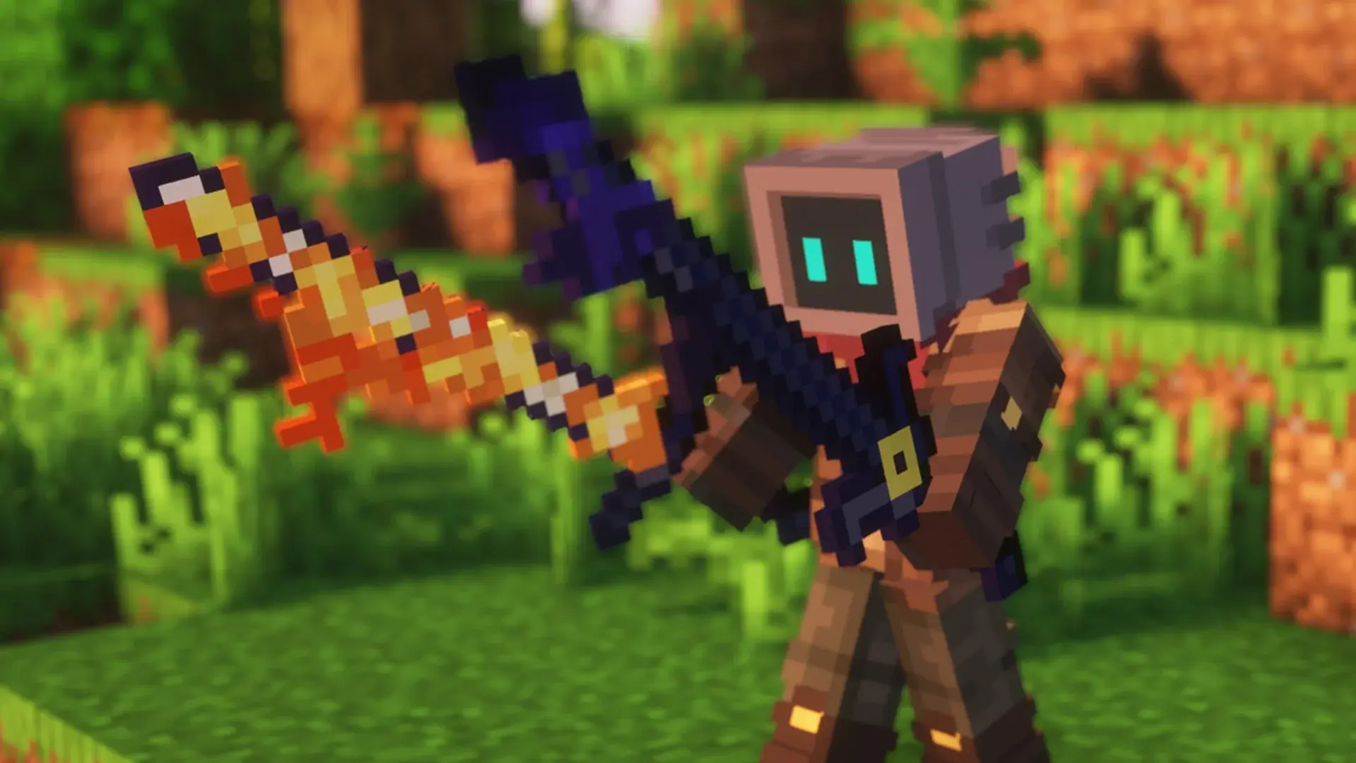 Minecraft. Лучшие моды на оружие и броню - изображение
