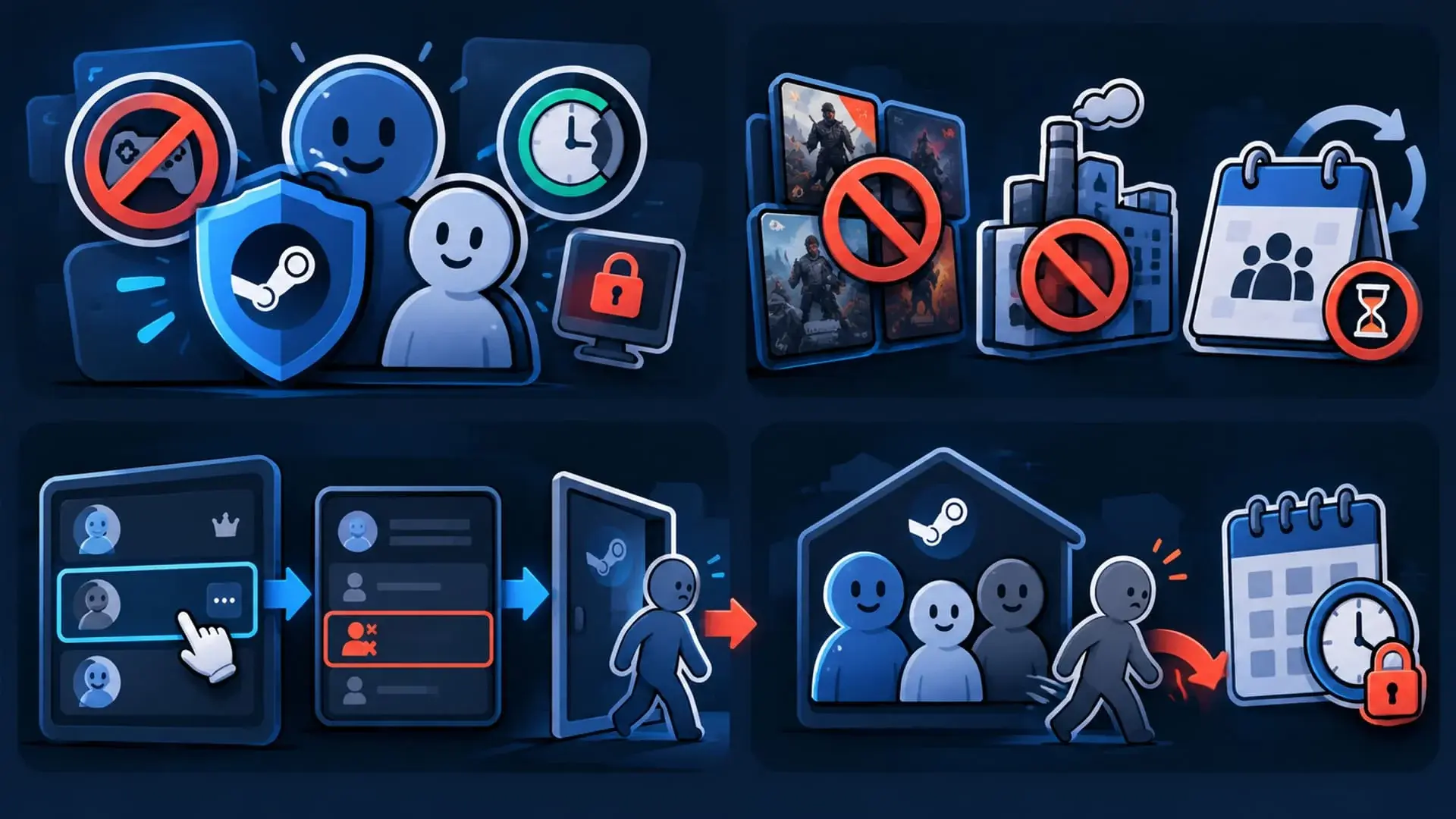 Как создать семейную группу в Steam и как она работает - изображение