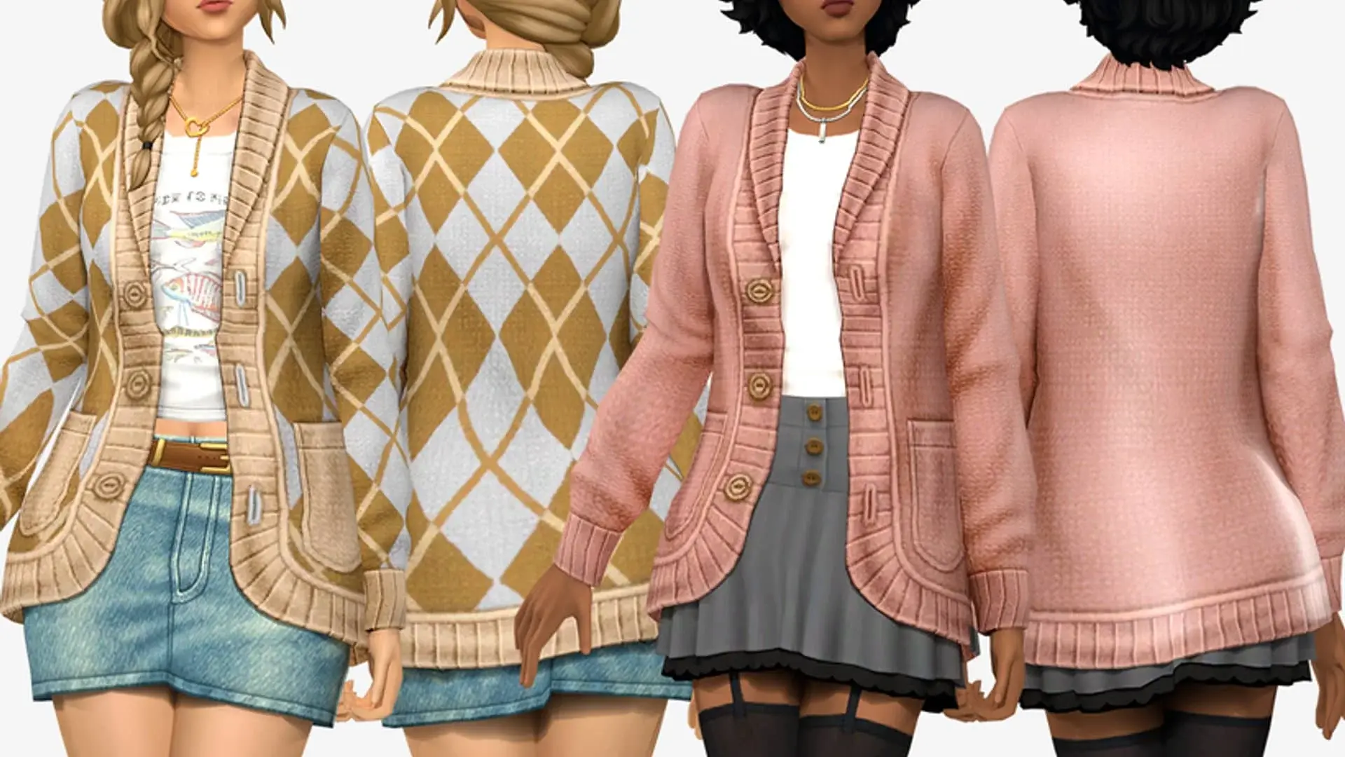 The Sims 4. Лучшие моды на одежду, причёски и внешность - изображение