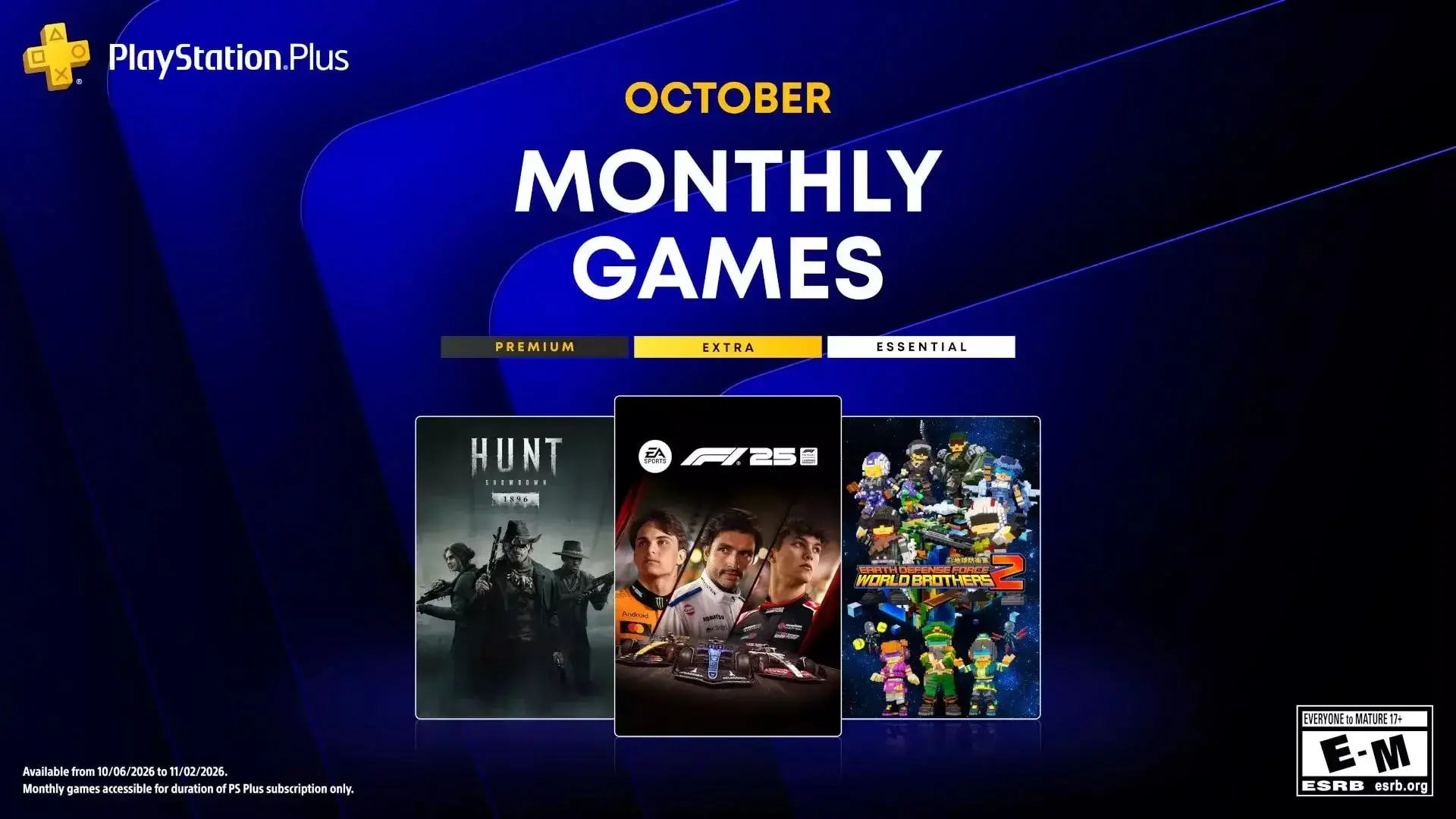 Игры PS Plus в октябре 2026 года: раздача Essential - изображение