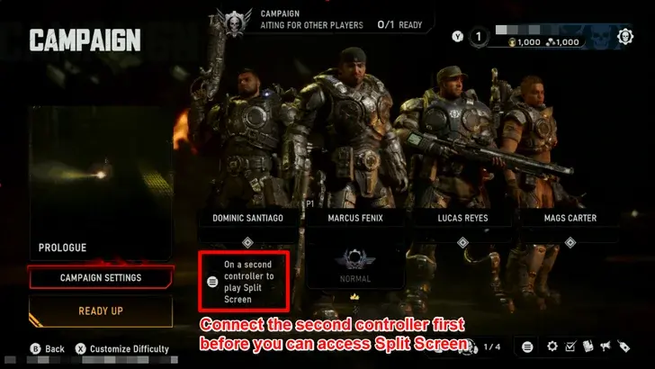 Gears of War: E-Day: кооператив — как играть с другом и вчетвером - изображение