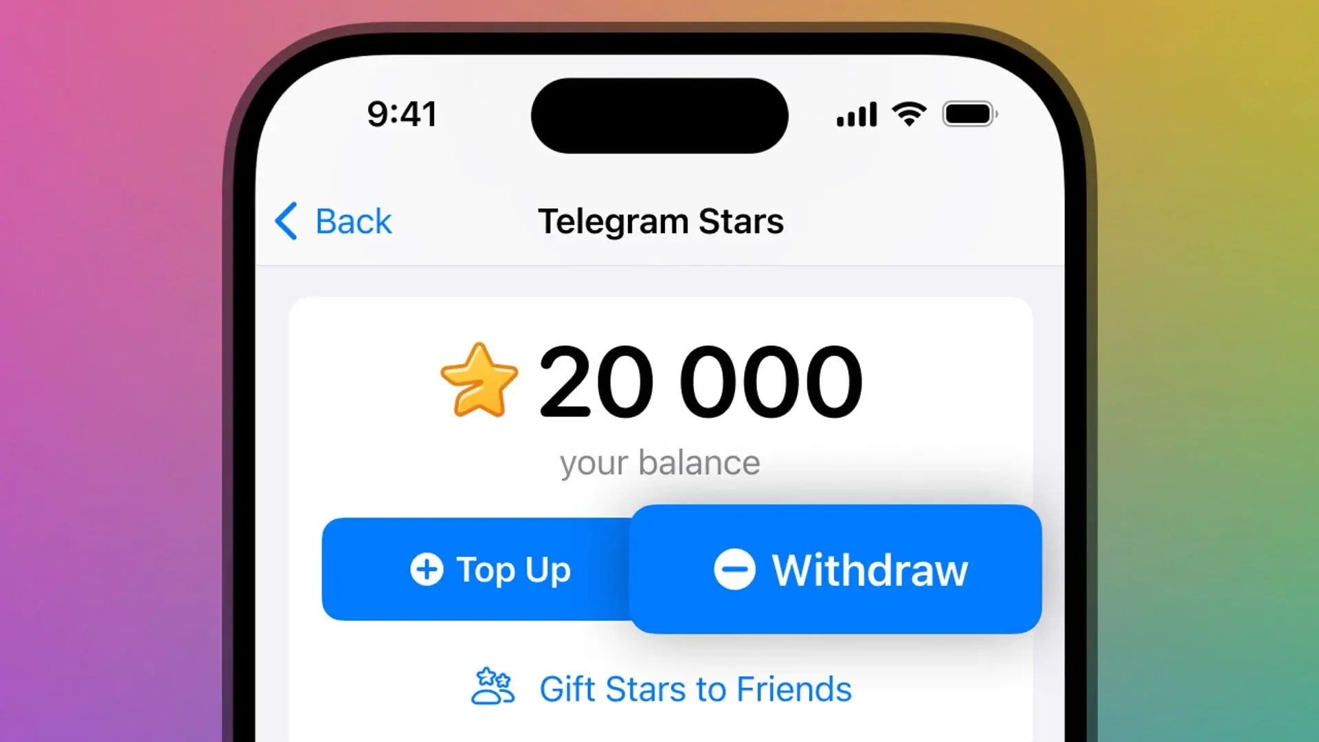 Как купить звёзды Telegram в России: карта и СБП - изображение